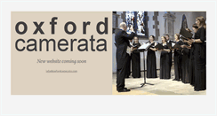 Desktop Screenshot of oxfordcamerata.com